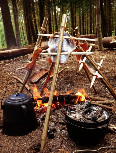 Learn Campfire Cooking Skills